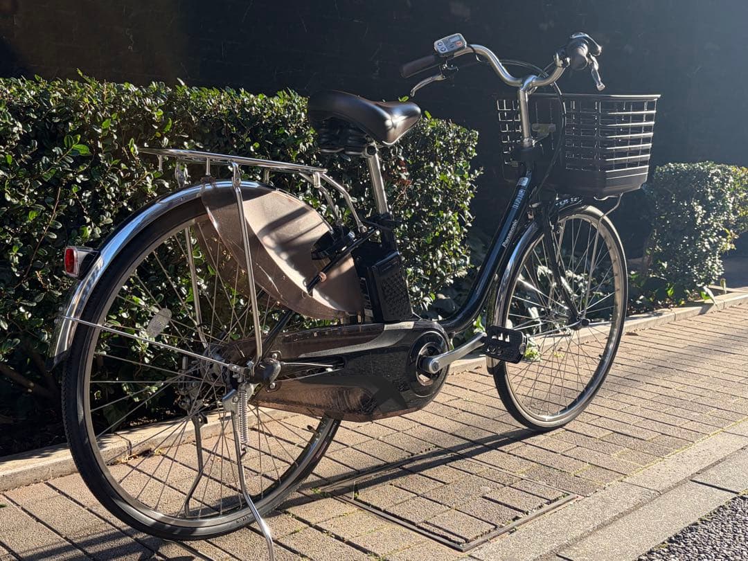 電動自転車パナソニック Panasonic ビビDX 2025年モデル　ブラック