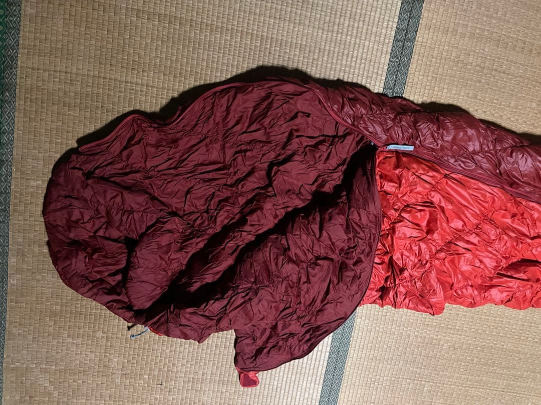 モンベル　バロウバック♯3 モンベルコンプレッションバッグ付き