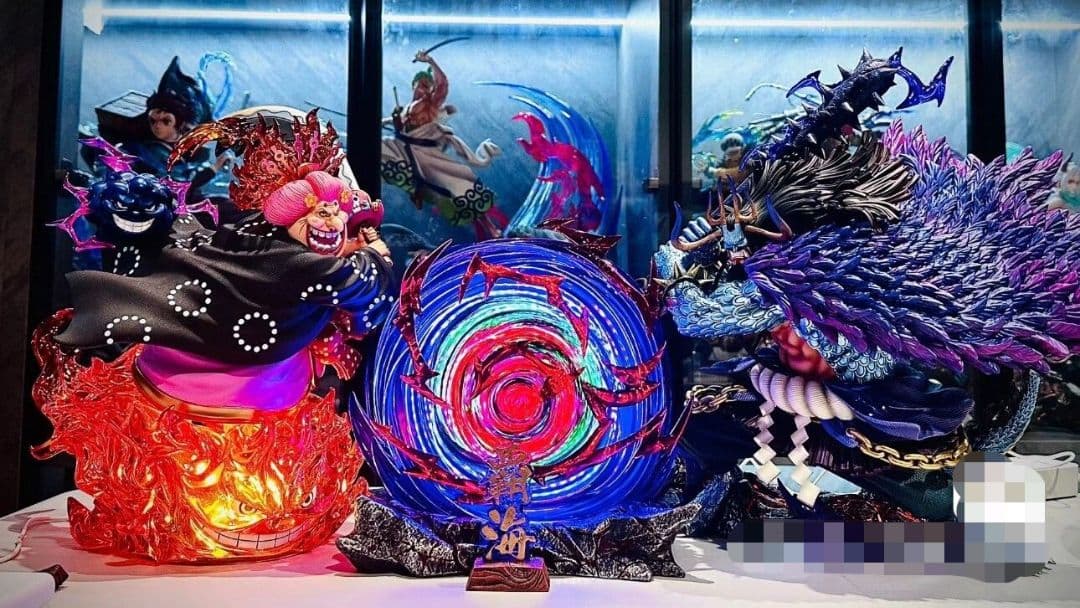 ワンピース ビッグマム、カイドウ、覇海エフェクト ガレージキット