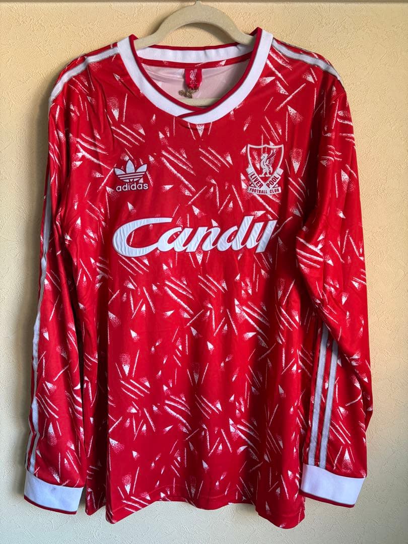 Liverpool FC adidas ジャージ レッド 長袖 89-91