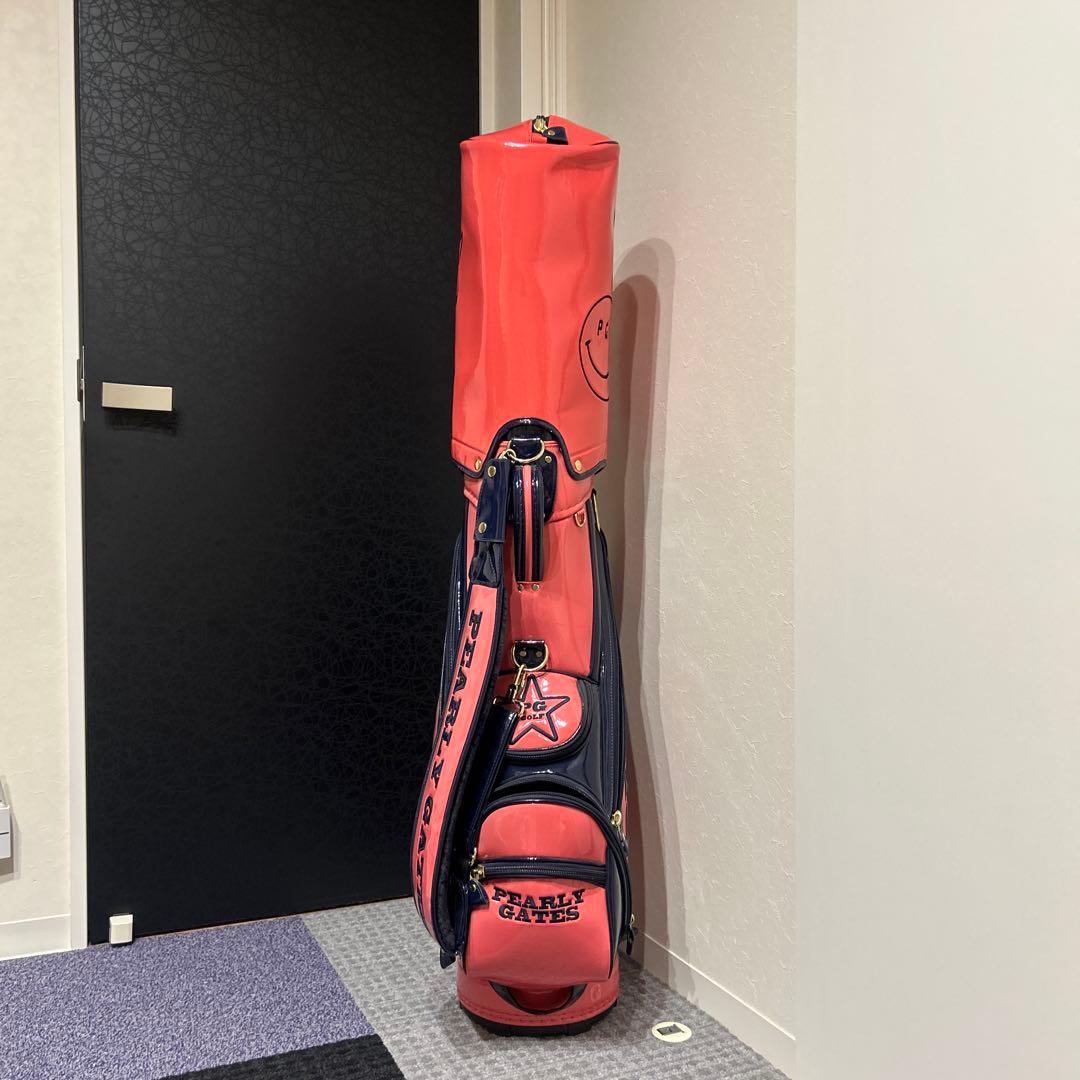 PEARLYGATES パーリーゲイツ レディース キャディバッグ エナメル