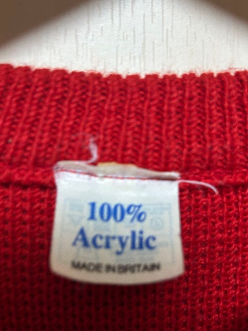 80s リバプールFC ニット MADE IN BRITAIN