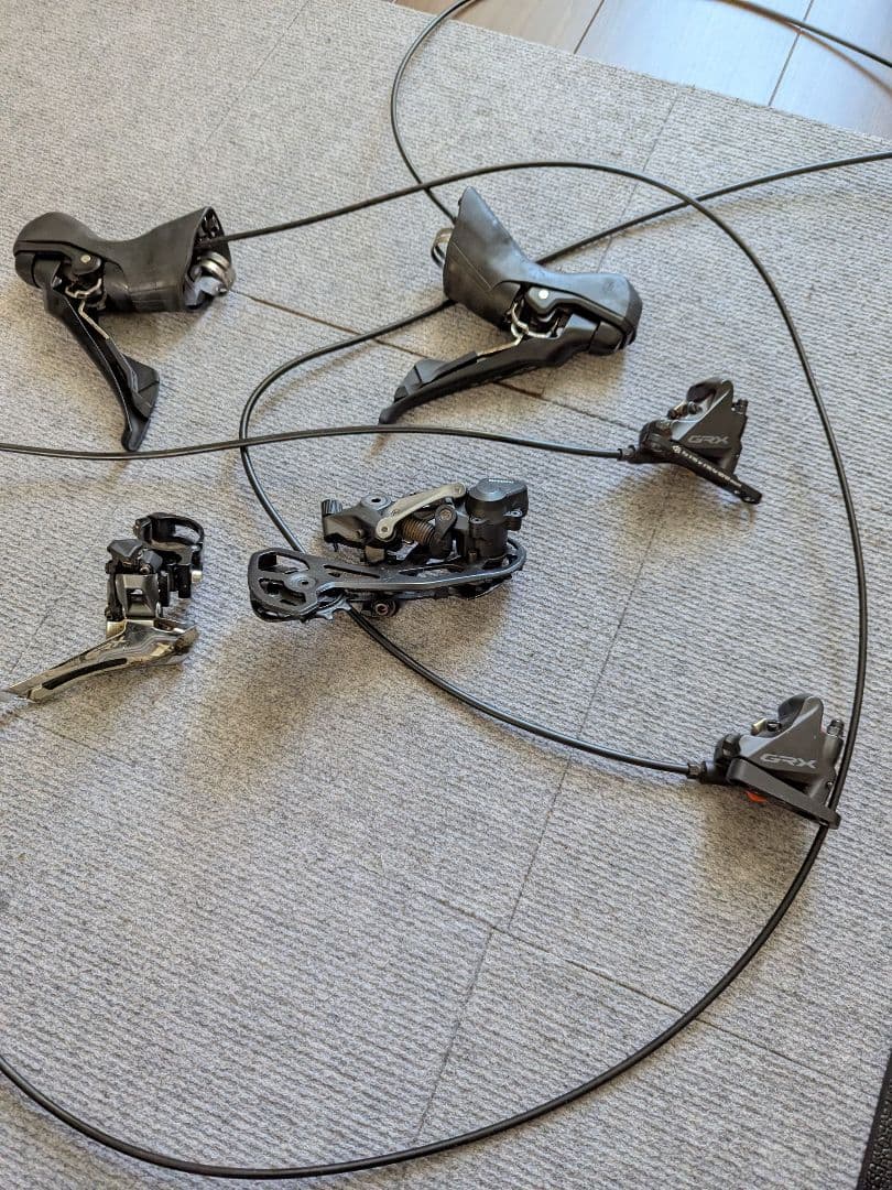 SHIMANO GRX 2×11s 油圧ブレーキ　セット