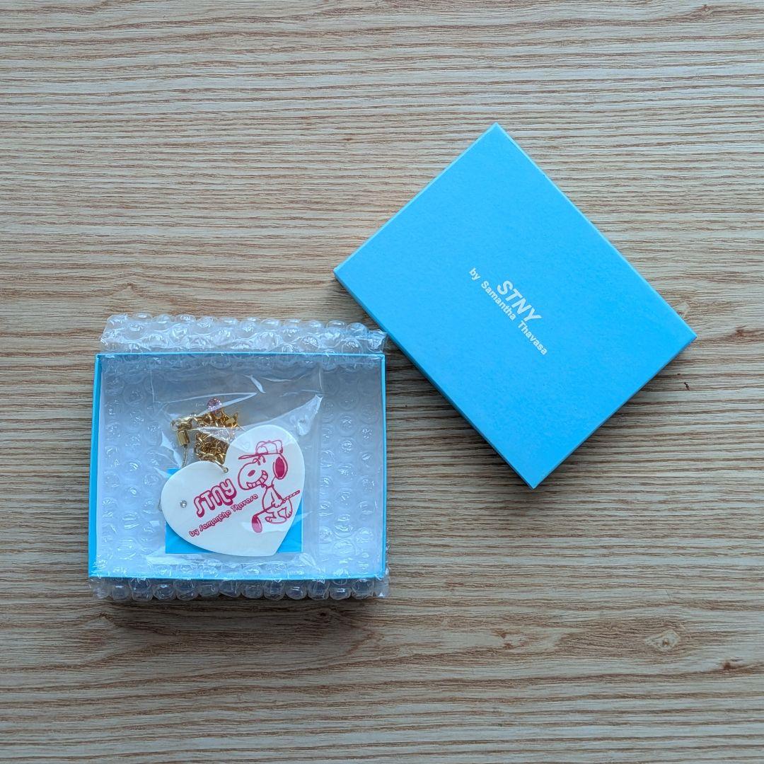 Samantha Thavasa×スヌーピーコラボ　ストラップ（ゴールド）