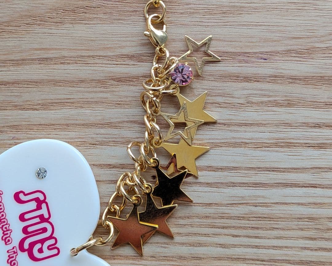 Samantha Thavasa×スヌーピーコラボ　ストラップ（ゴールド）