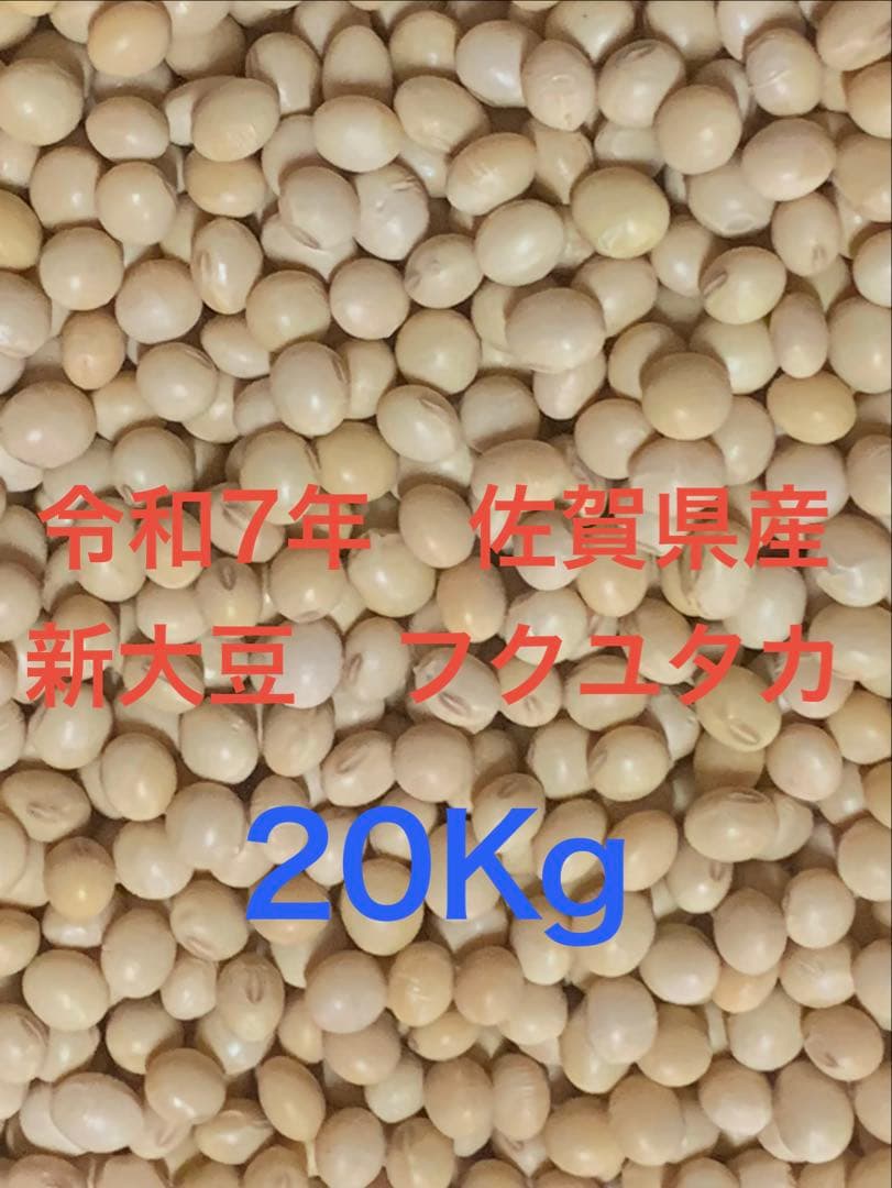 Potetoさま専用　佐賀県産　新大豆 フクユタカ 20Kg