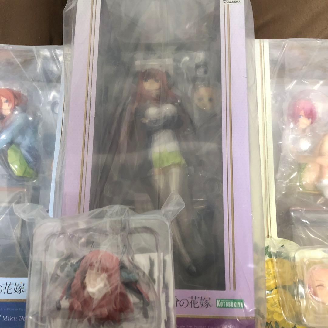五等分の花嫁フィギュア　コトブキヤ5体セット