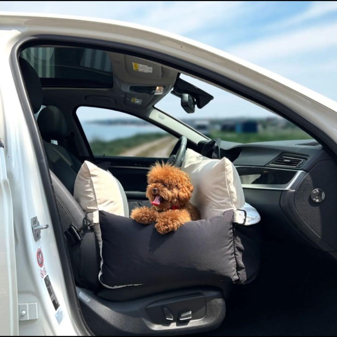 ペットカーシート ペットドライブボックス ペットキャリー犬用カーシートSサイズ