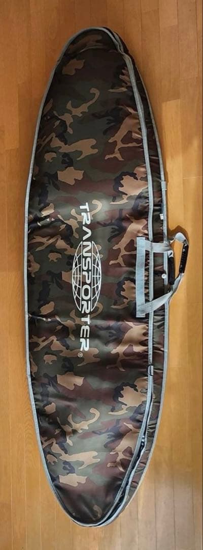 【値下げ中】TRANSPORTER 迷彩 サーフボードケース6'8\"2枚用
