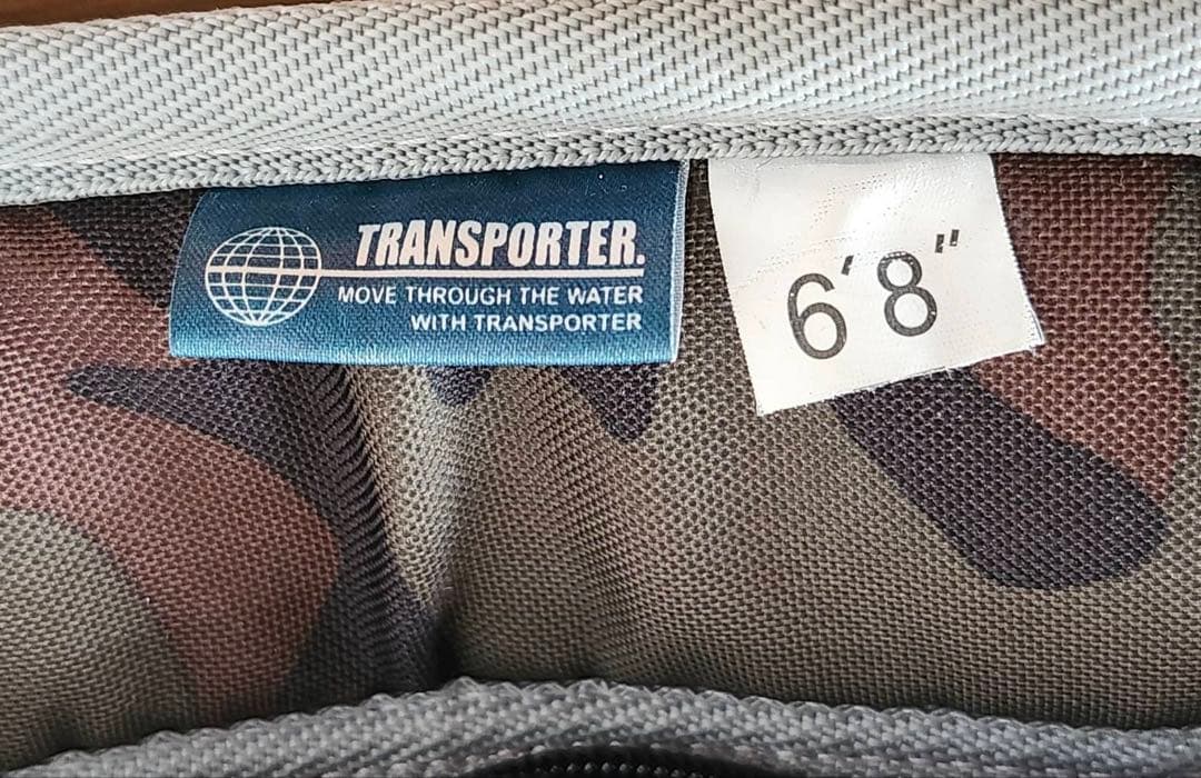 【値下げ中】TRANSPORTER 迷彩 サーフボードケース6'8\"2枚用