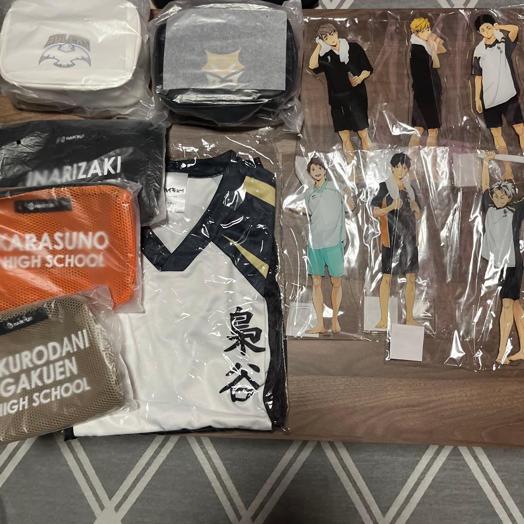 ハイキュー　極楽湯　BIGアクリルスタンド　木兎　赤葦　及川　宮侑　宮治　影山