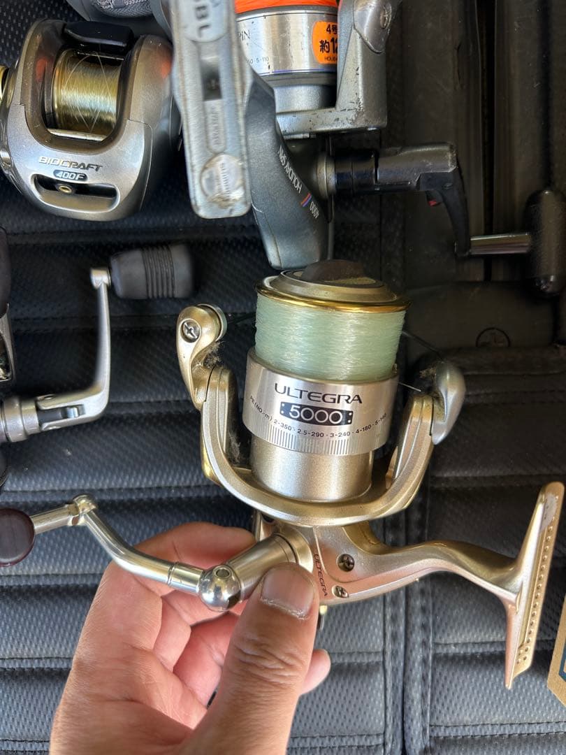 釣りリールセット ULTEGRA 5000 BIOMASTER 1000 5個