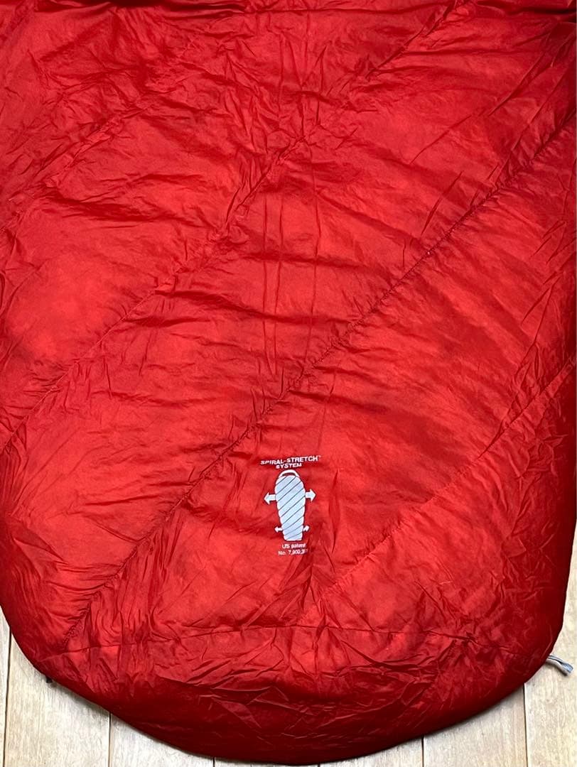 モンベル U.L.スパイラルダウンハガー 800 #0 寝袋 シュラフ 収納袋