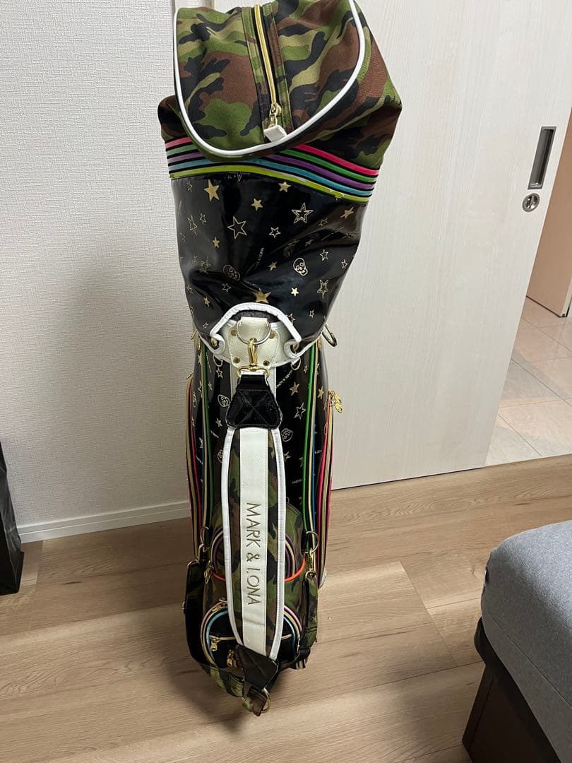 MARK & LONA 迷彩柄 ゴルフバッグ