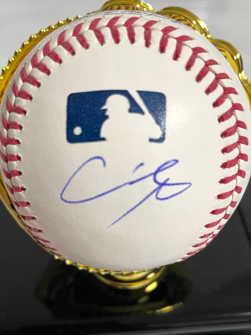 大谷翔平　直筆サインボール toppsカード＆フォトセット ドジャース