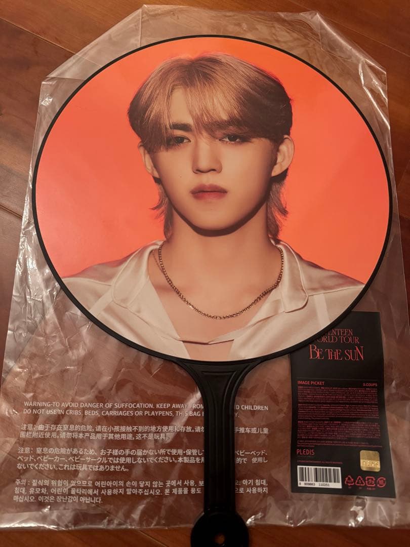 seventeen be the sun エスクプス　うちわ