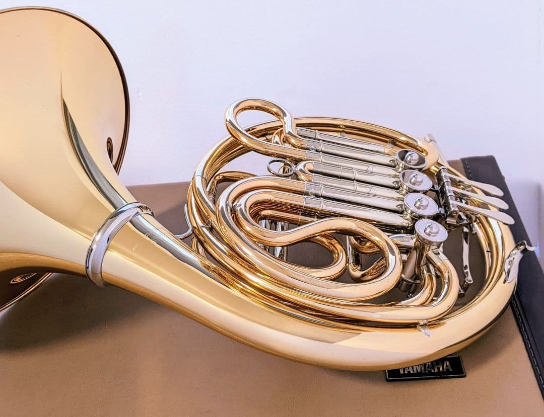 [専用]【良質品】ヤマハホルン YHR-567GDB フルダブル ゴールドブラス