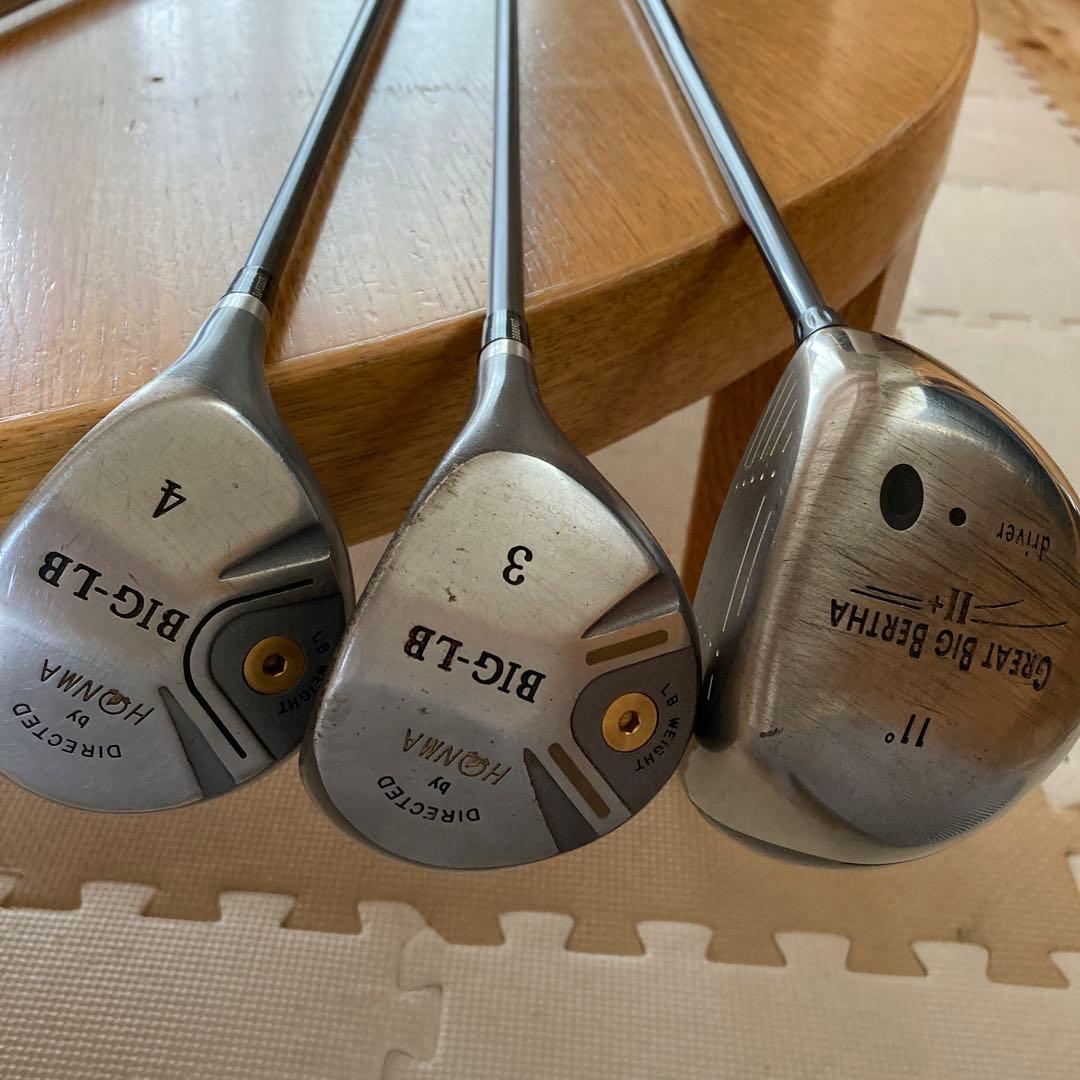 HONMA ゴルフバッグとクラブセット