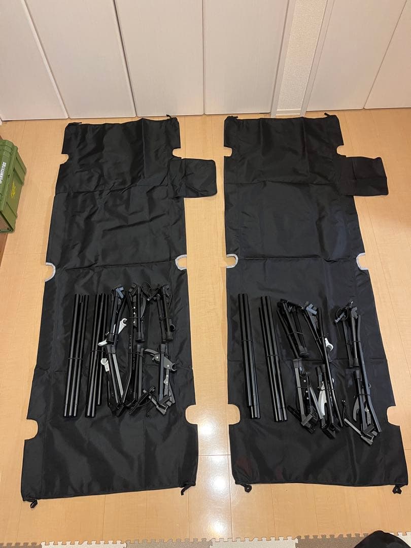 FieldCare 燃え広がりにくいアルミコット 2個セット