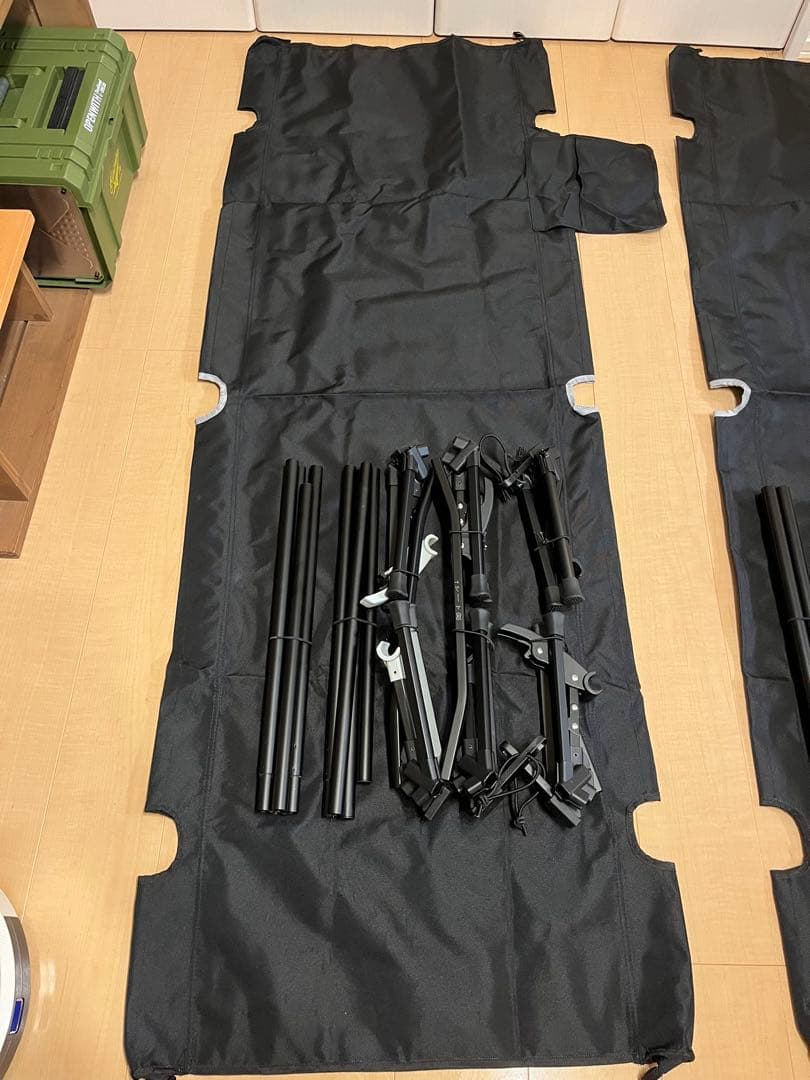 FieldCare 燃え広がりにくいアルミコット 2個セット