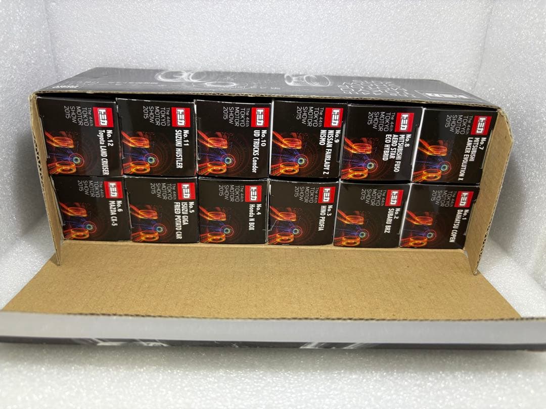 トミカ 東京モーターショー2015 開催記念トミカ 12台セット