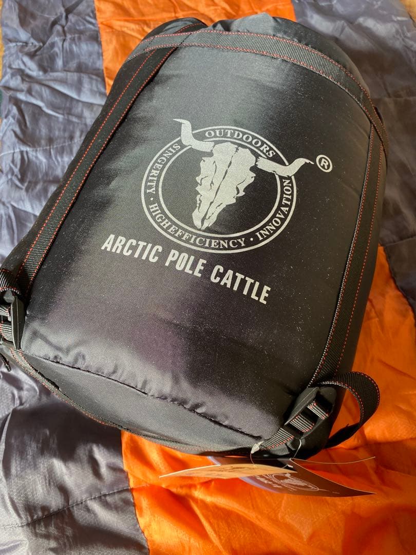 ARCTICPOLECATTLE アウトドアシュラフ アウトドア寝袋 車中泊寝袋