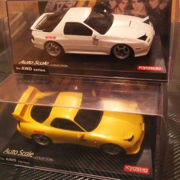 ラジコン ドリフト  数少ない！レア新品☆イニシャルＤミニッツボディー４個セット