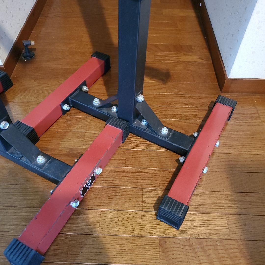 インクラインベンチ バーベルスタンド