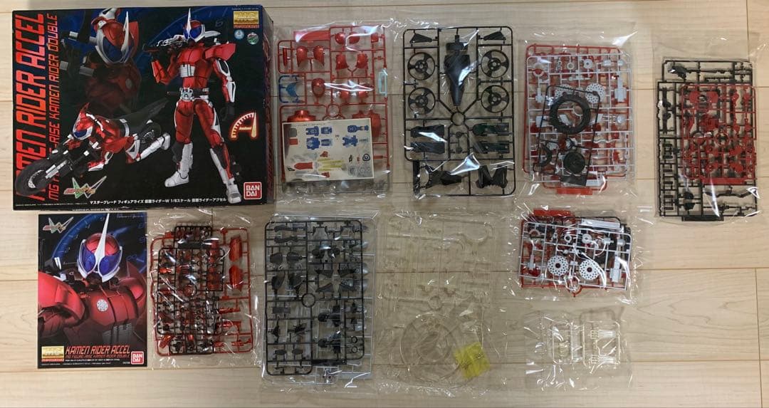 仮面ライダープラモデル　まとめ売り9点セット