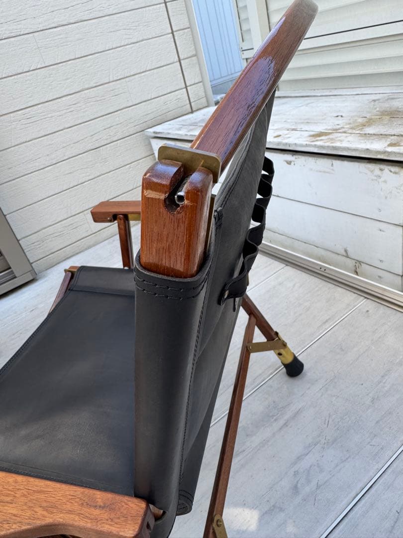 純正カーミットチェア(ウォールナット) カスタム済み2脚セット