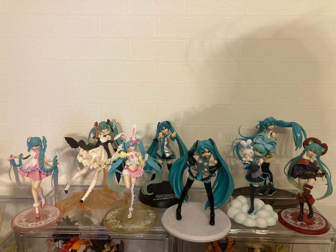 初音ミク　フィギュア８体セット　まとめ売り