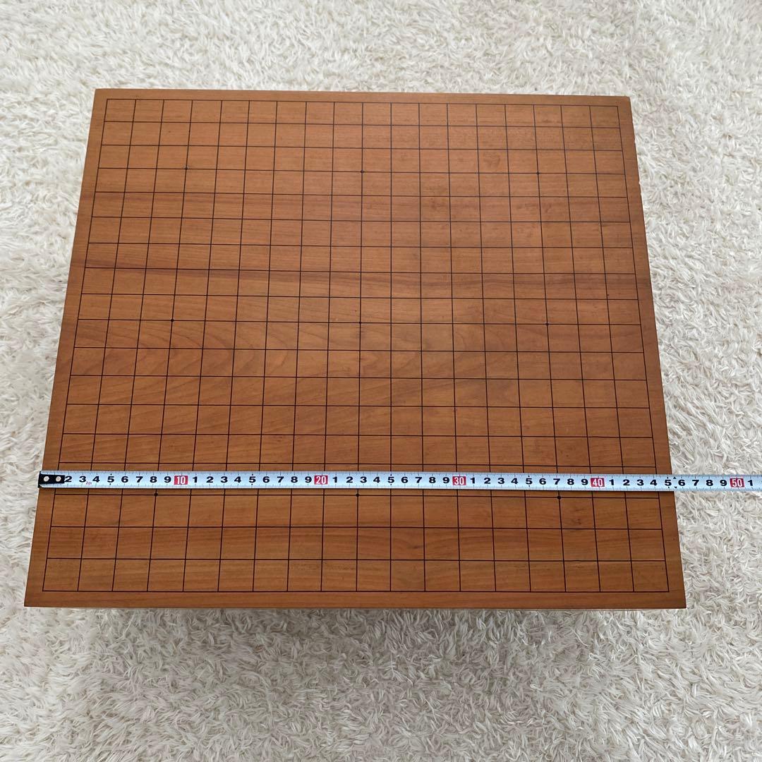 ◯囲碁　碁盤 碁石 セット 足付 ヘソ有り 蛤碁石