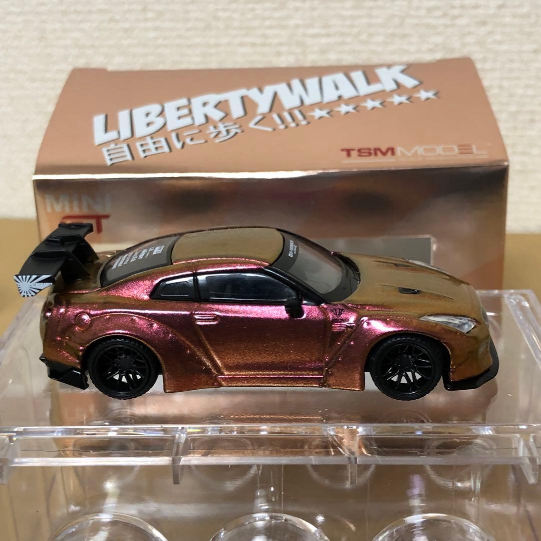 MINI GT ミニGT　LB WORKS　日産GT-R　マジックブロンズ