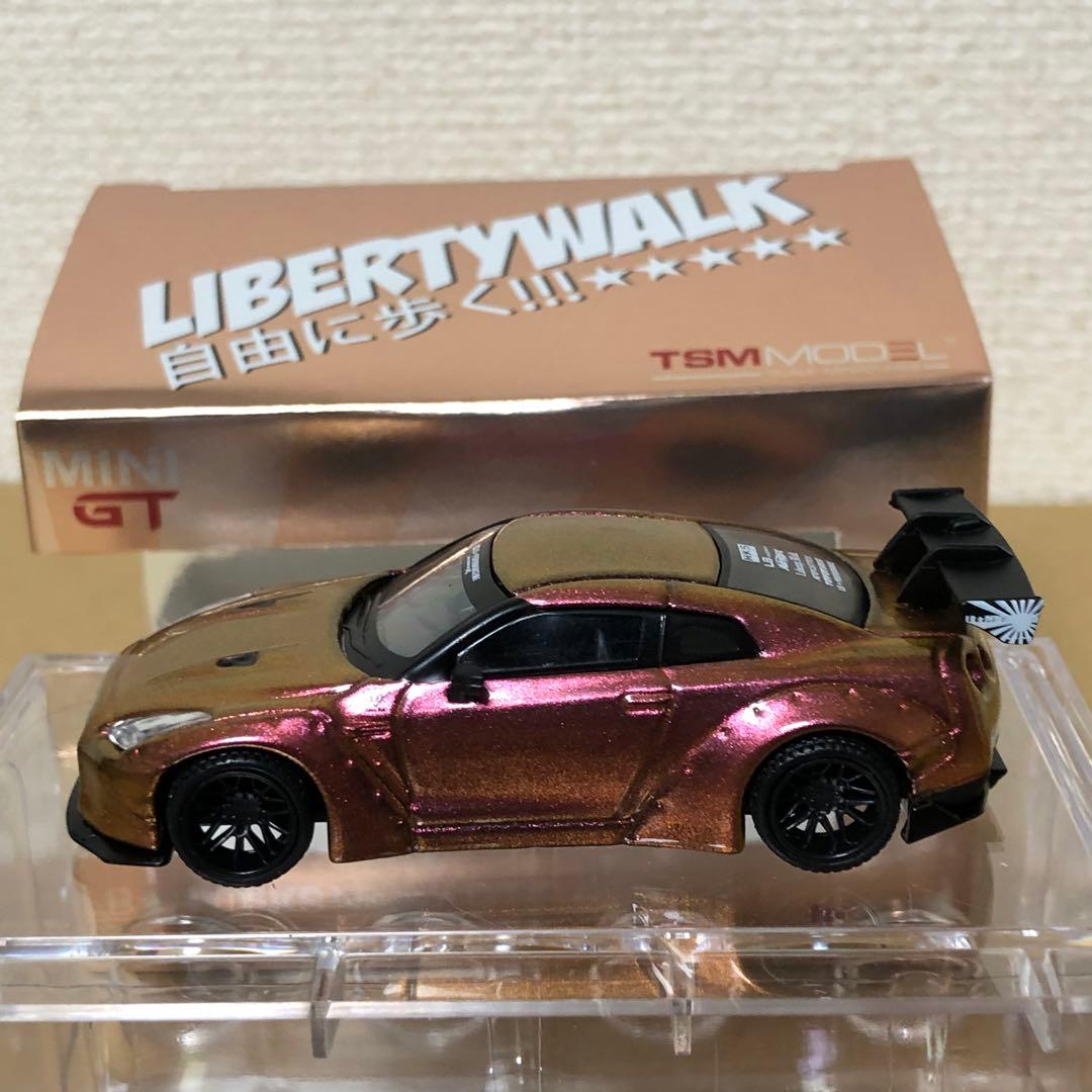 MINI GT ミニGT　LB WORKS　日産GT-R　マジックブロンズ