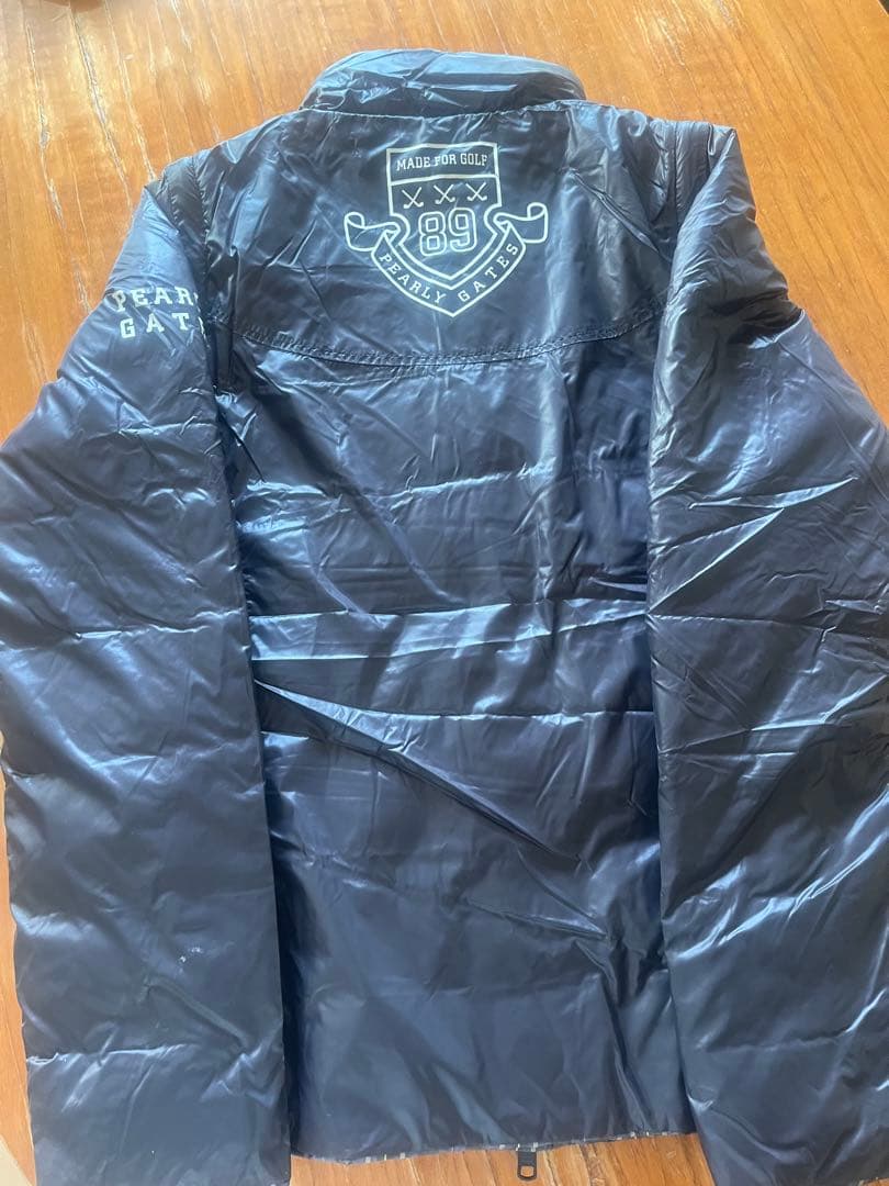 PEARLY GATES リバーシブルダウンジャケットとサンバイザーのセット