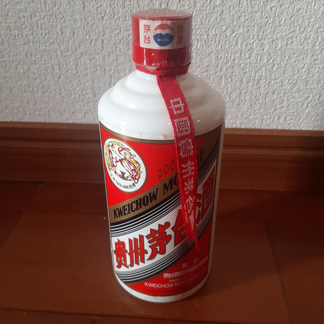 2002年製　中国貴州茅台酒・希少飛天商標・53% 375ml