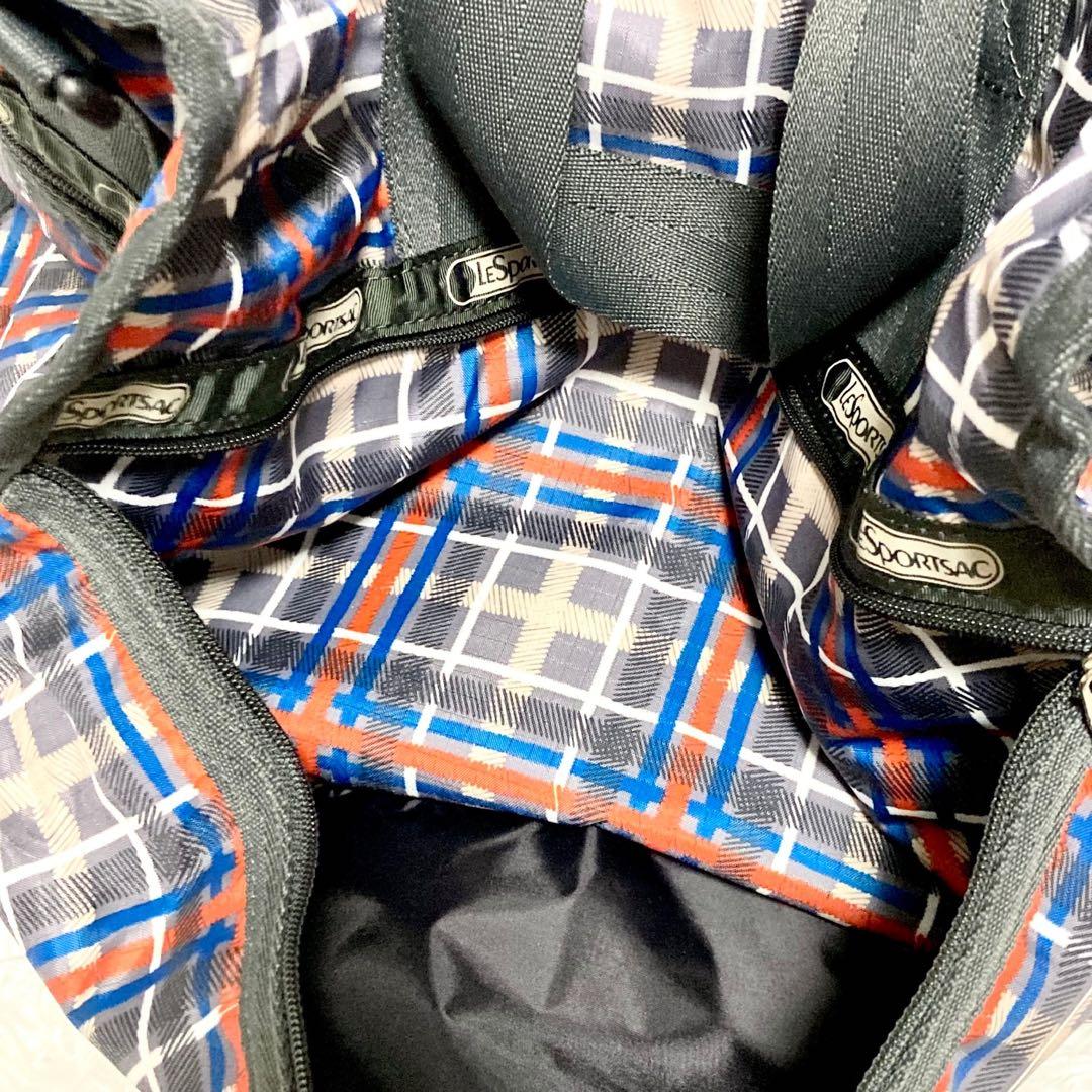 【極美品】レスポートサック　ボストンバッグ　ショルダーバッグ　2way　総柄