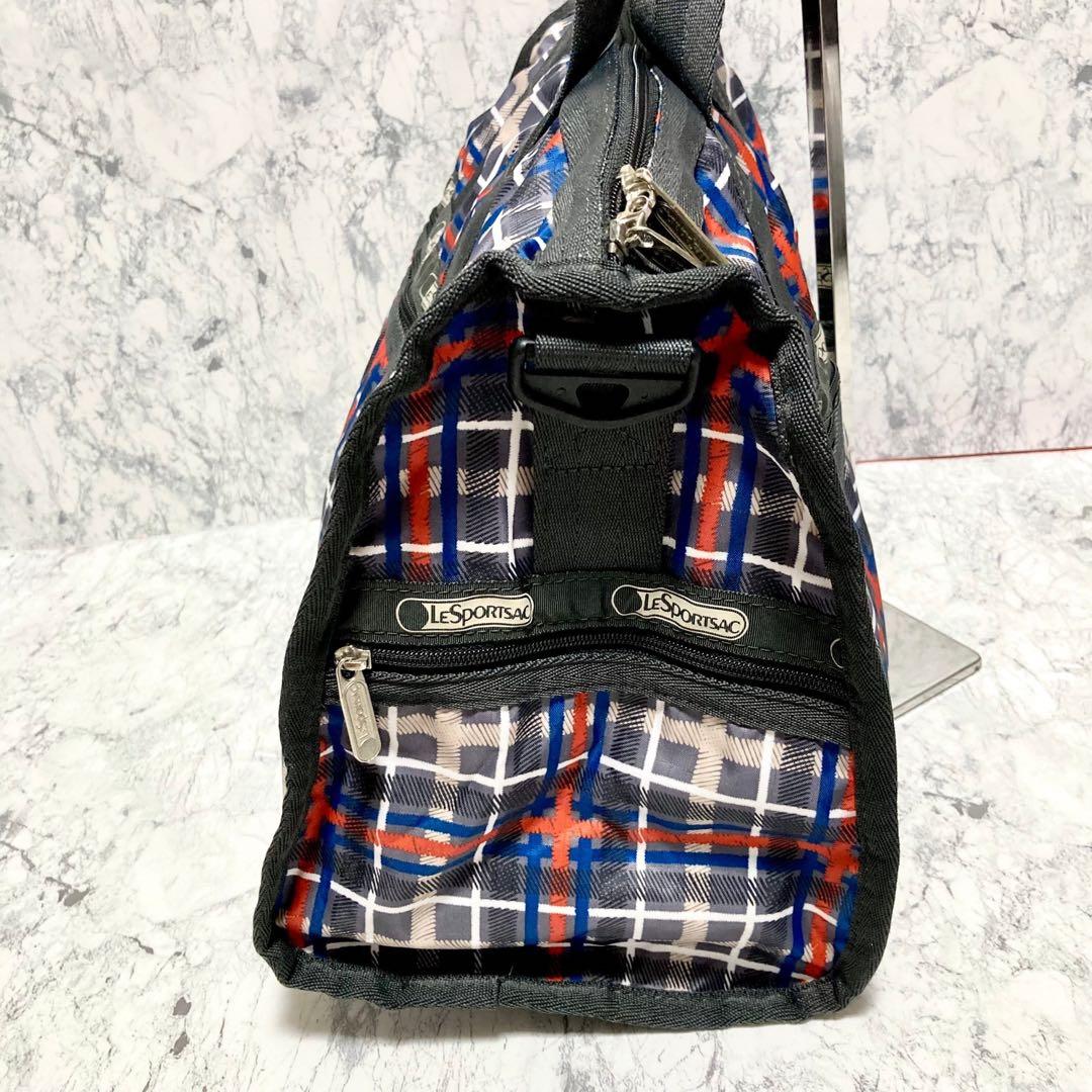 【極美品】レスポートサック　ボストンバッグ　ショルダーバッグ　2way　総柄