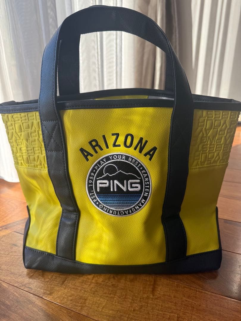 値下げ　早い者勝ち！新品未使用　PINGゴルフ　カートバック バンダナ付き