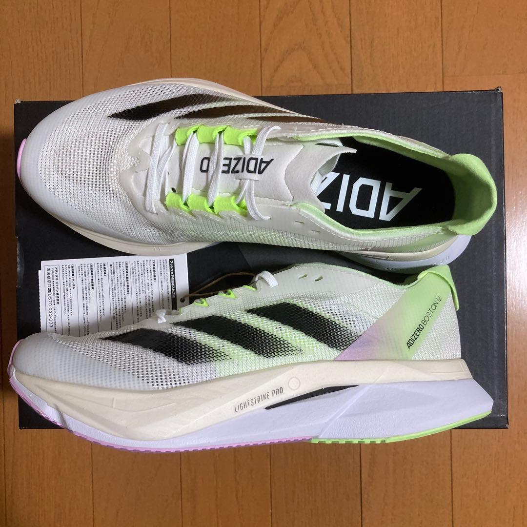 アディダス ランニングシューズ アディゼロボストン12 M 【IG3321】