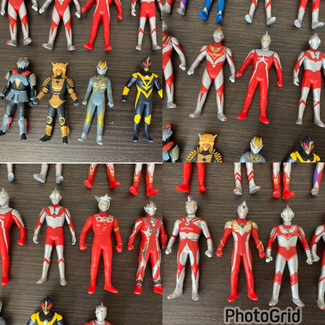 ウルトラマンなどフィギュア 円谷プロ 日本製有2000〜08年製77体まとめ売り