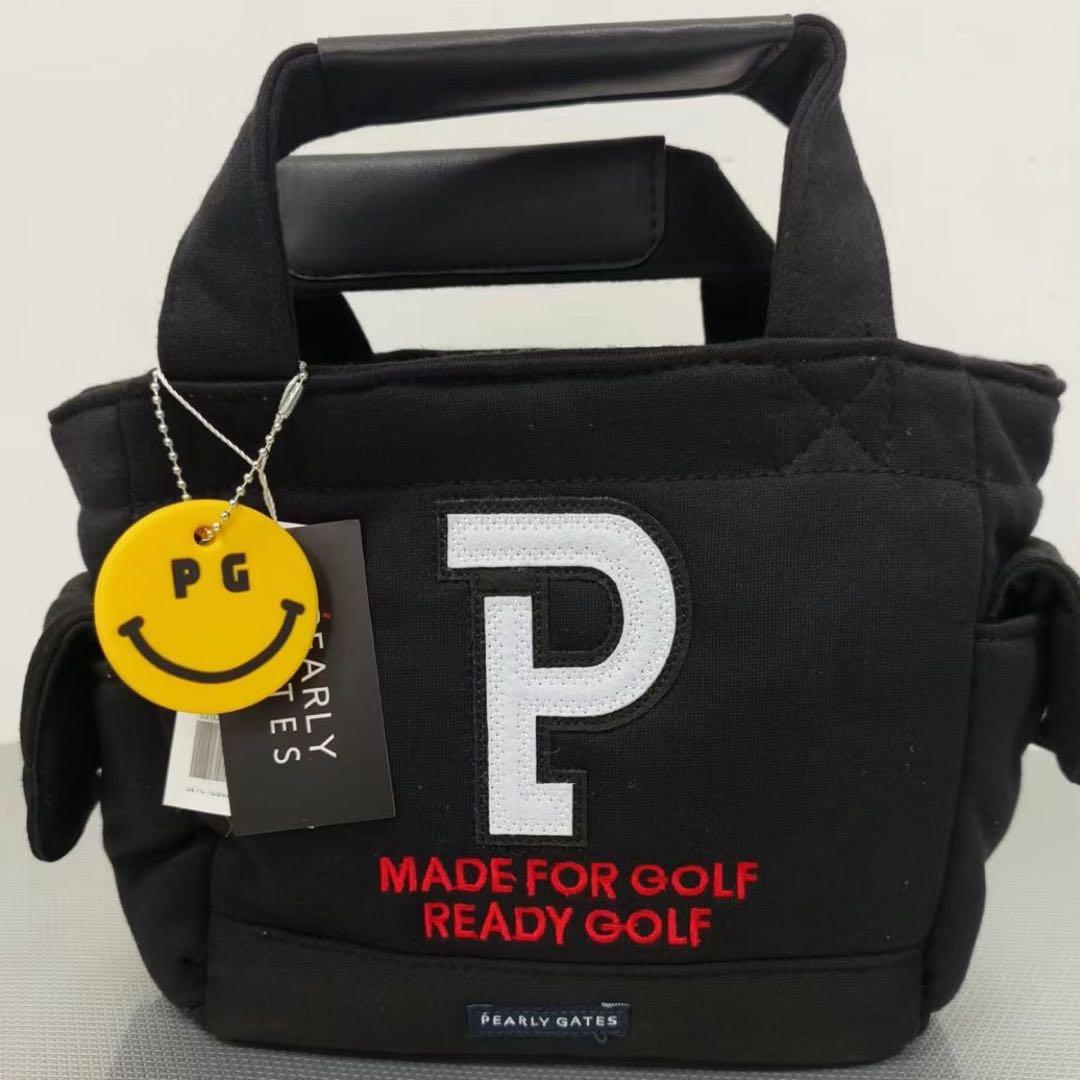 新品タグ付きPEARLY GATES ゴルフカートバッグ ブラック