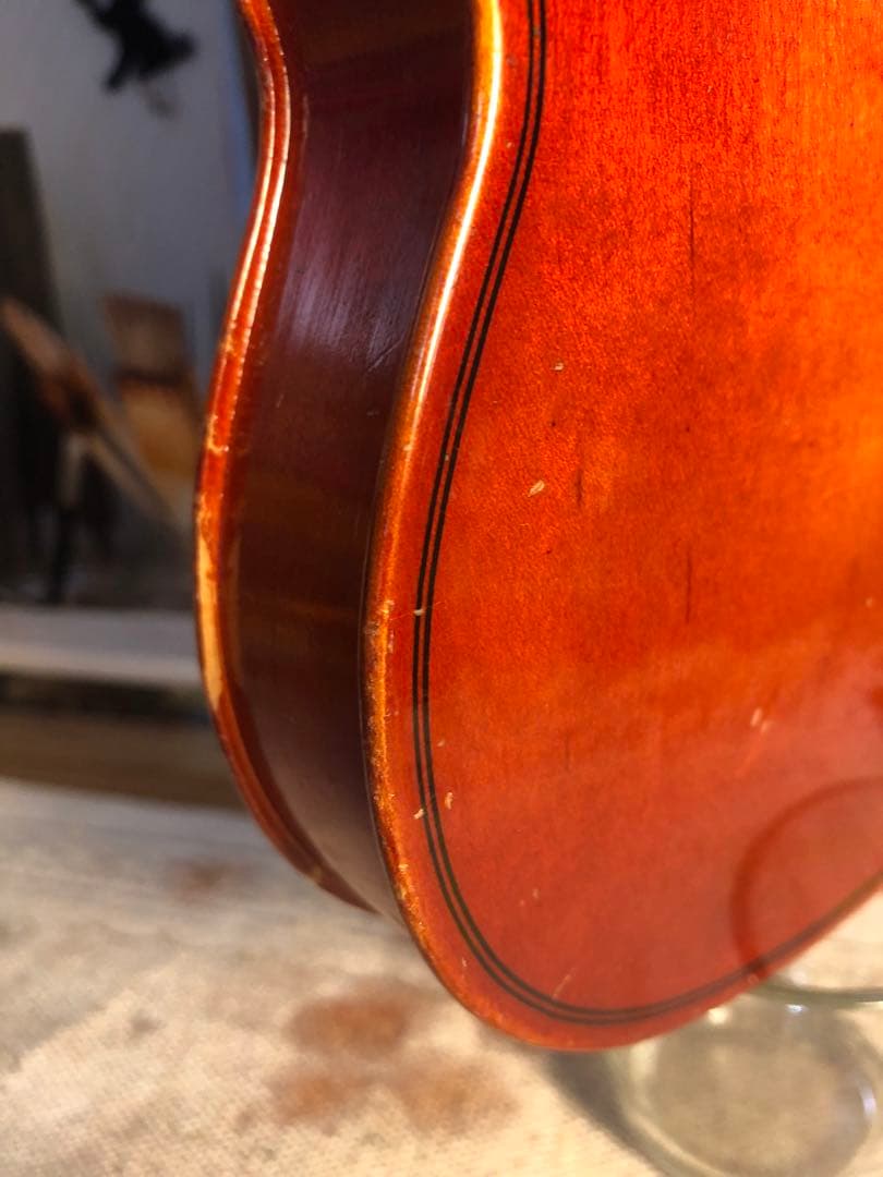 【駒&魂柱調整済】Suzuki分数バイオリンNo220 1/4 1988