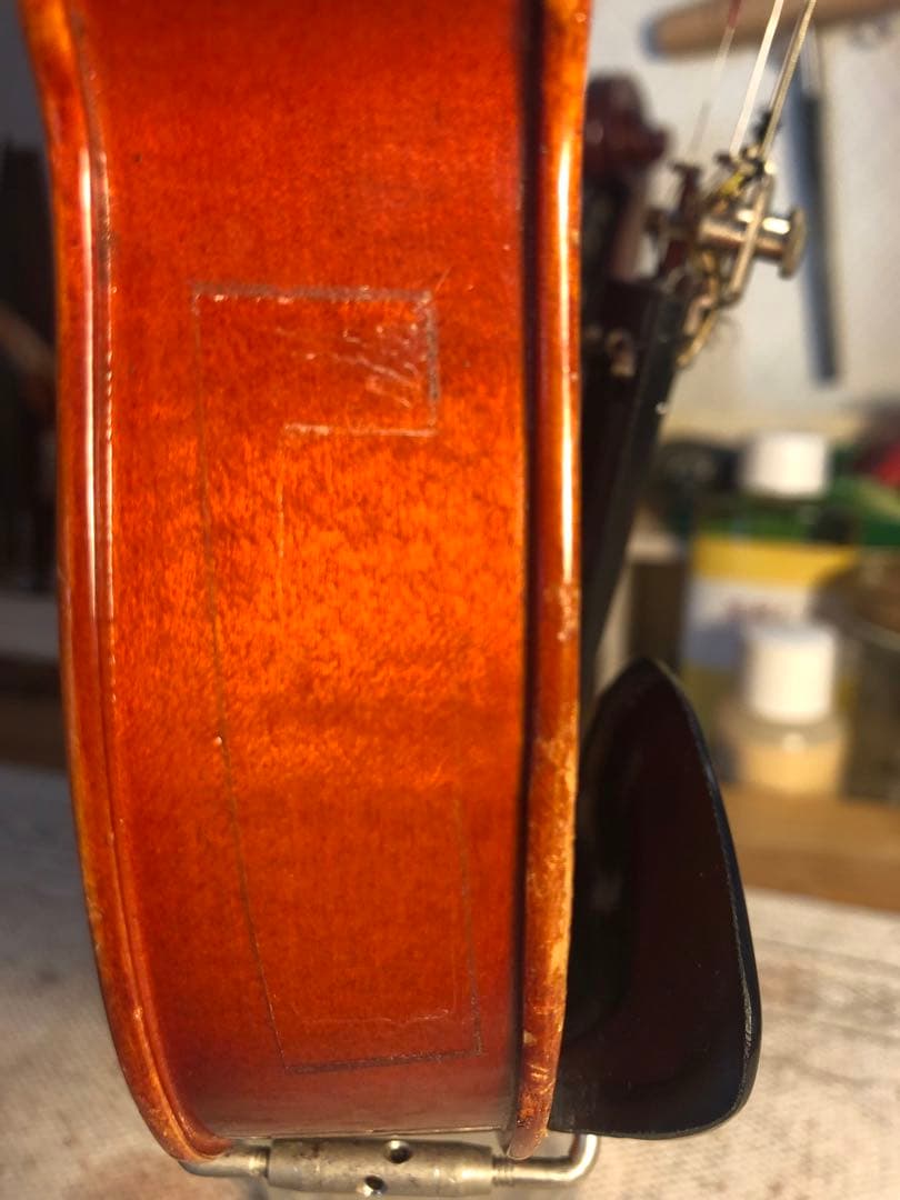 【駒&魂柱調整済】Suzuki分数バイオリンNo220 1/4 1988