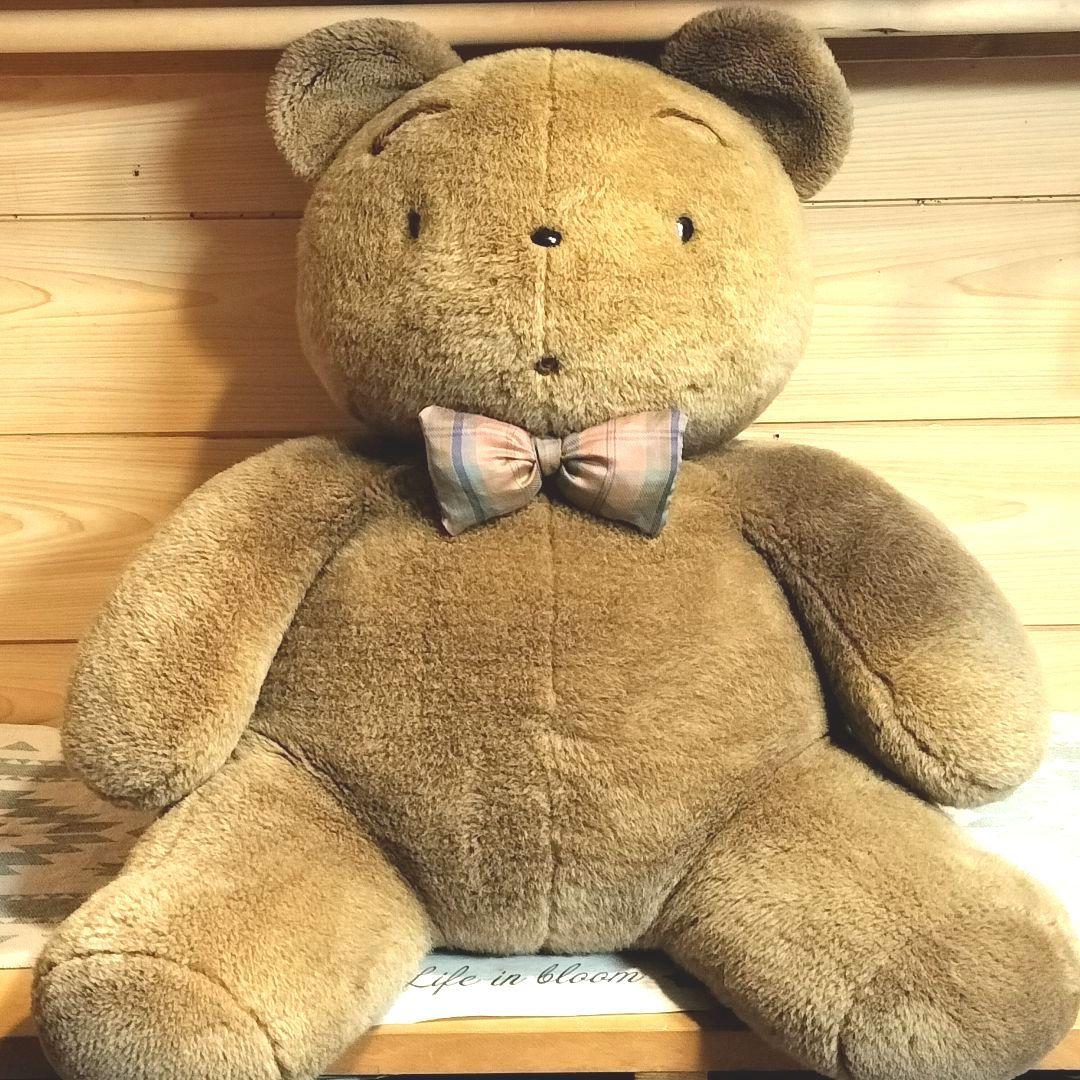 サンリオ　ミスターベアーズドリーム　くま　ぬいぐるみ　特大　レトロ　1993