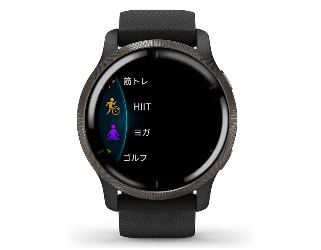 ウォーキング・ランニングウェア GARMIN VENU2 BLACK