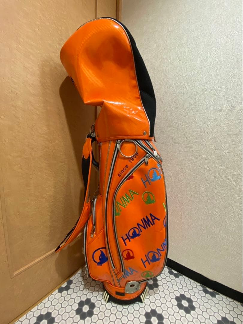 HONMA キャディバッグ オレンジ