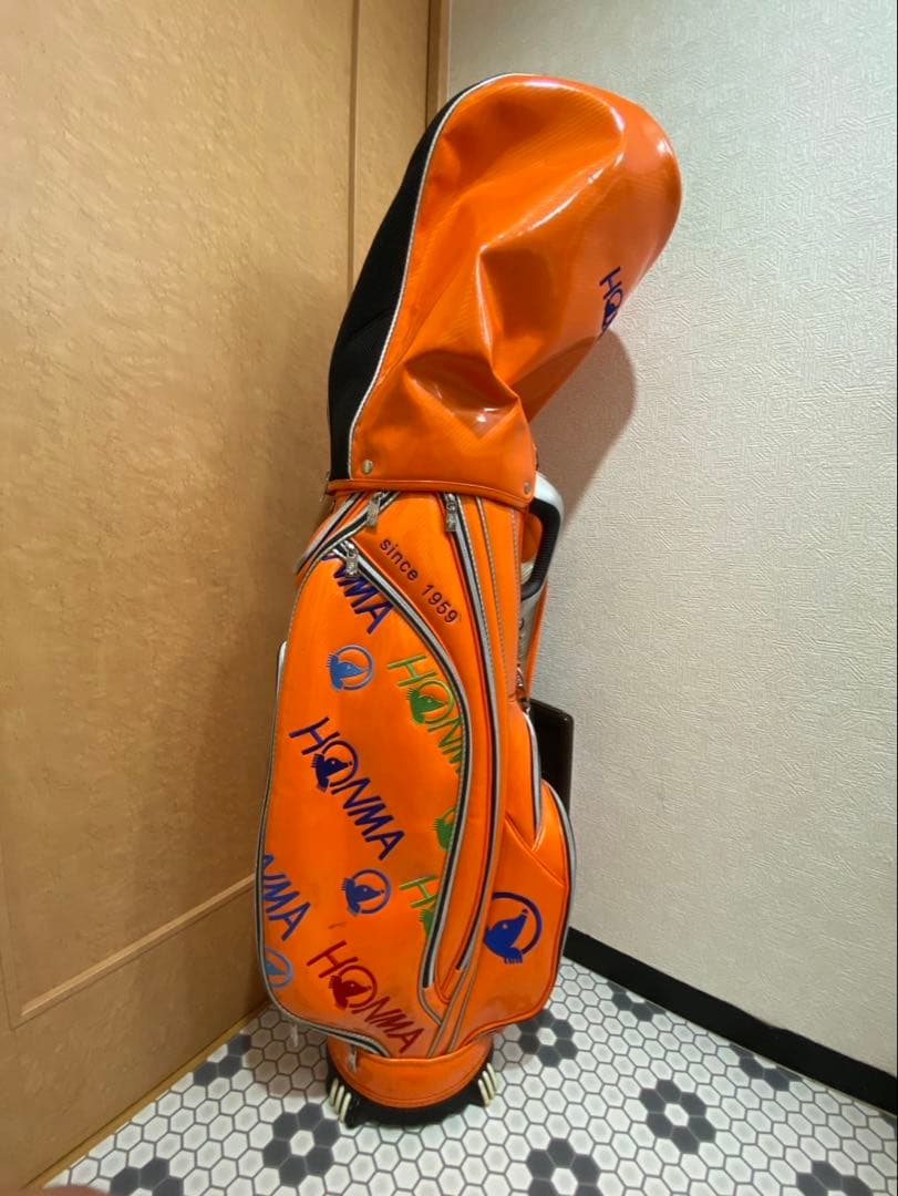 HONMA キャディバッグ オレンジ