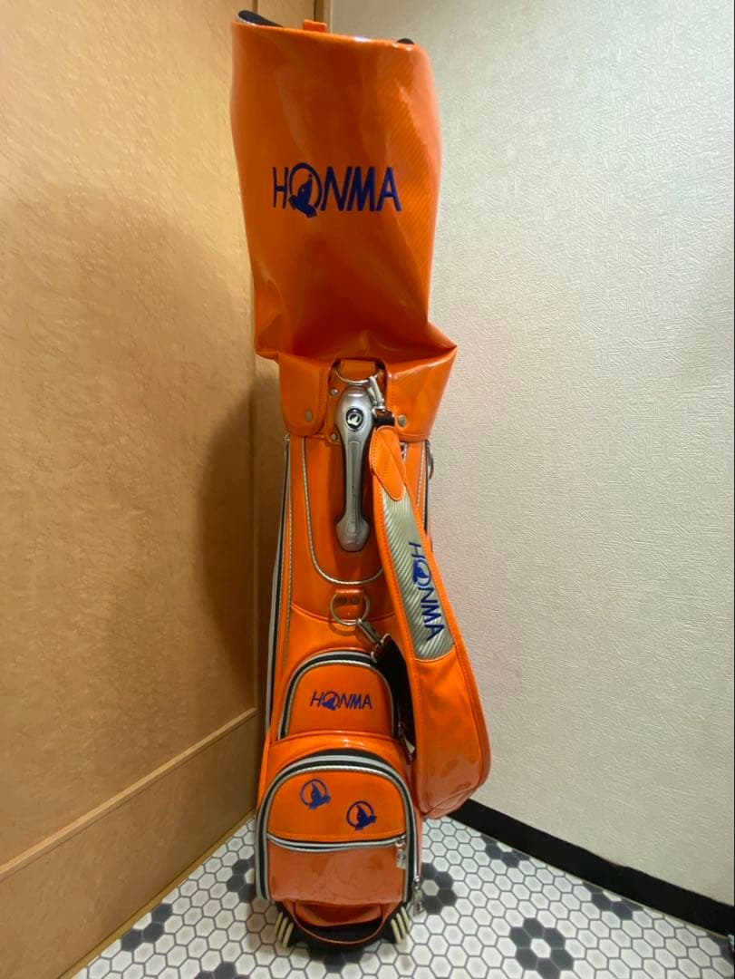 HONMA キャディバッグ オレンジ