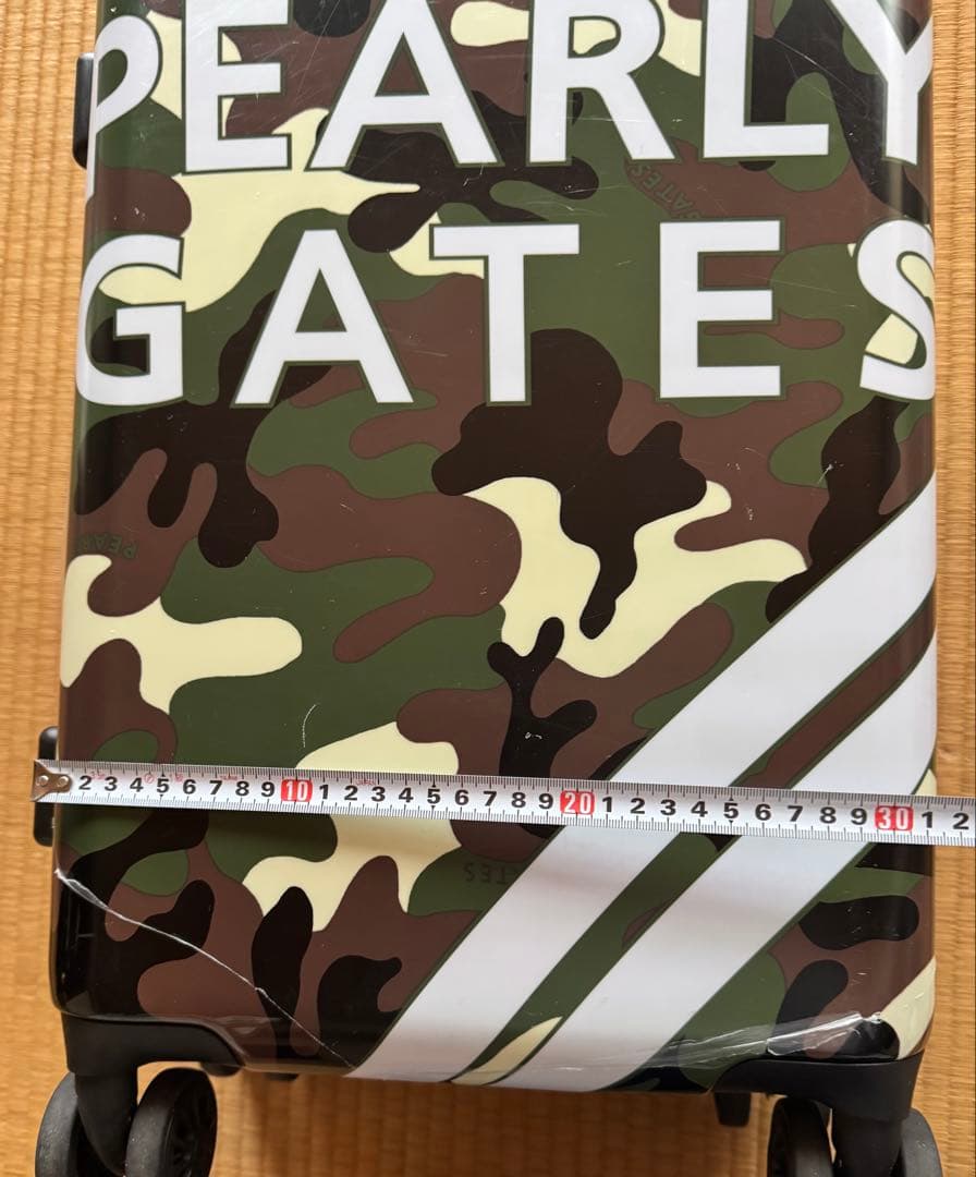 PEARLY GATES キャリーケース　迷彩柄　カモフラ